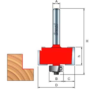 Freud Rabitteing Router Bit